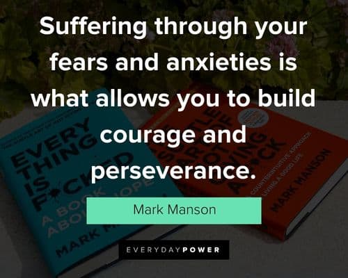 Mark Manson quotes about suffering