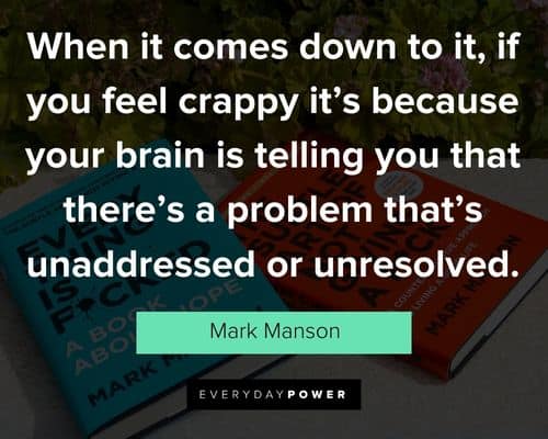 Appreciation Mark Manson quotes