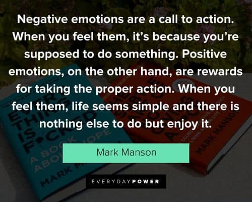 Amazing Mark Manson quotes