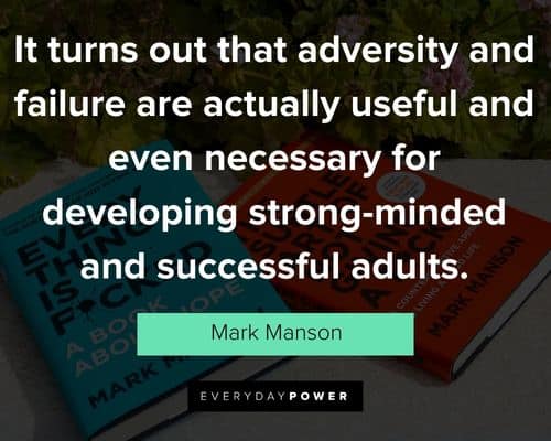 Insightful Mark Manson quotes