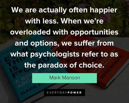 Mark Manson quotes about opportunities 