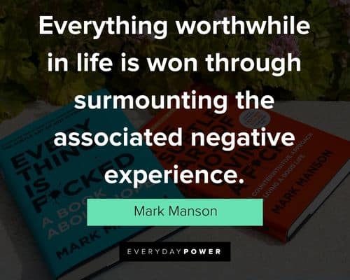 Unique Mark Manson quotes