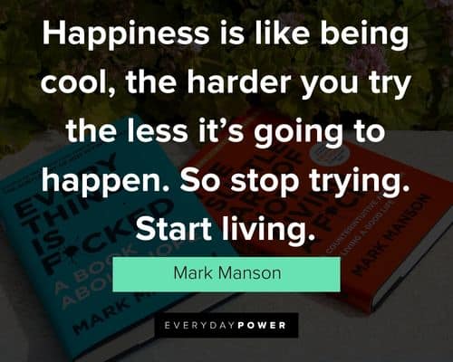 Top Mark Manson quotes