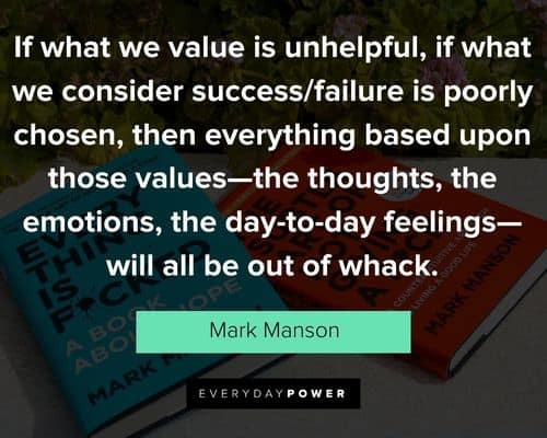 Epic Mark Manson quotes