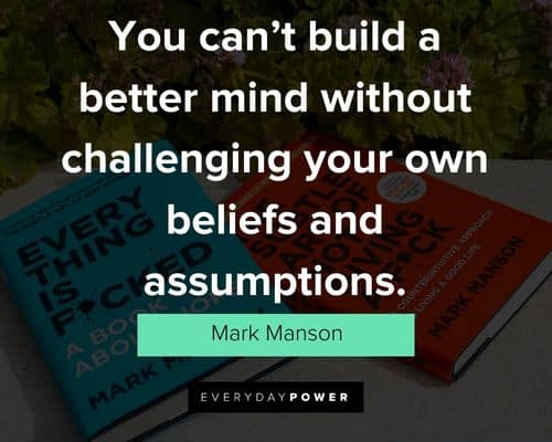Short Mark Manson quotes