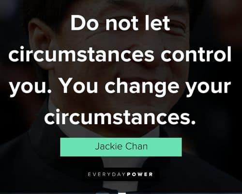 Martial arts quotes from Jackie Chan
