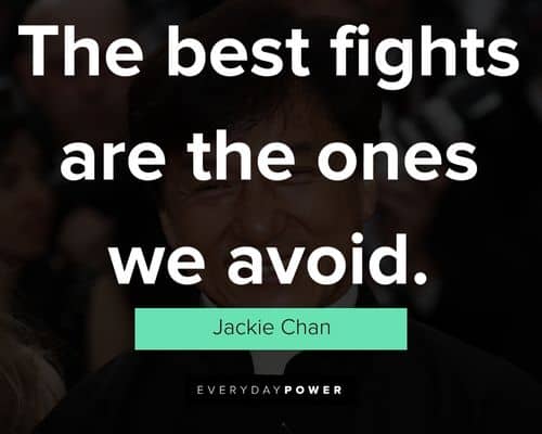 martial arts quotes about the best fights are the ones we avoid