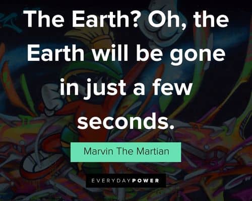 Short Marvin The Martian quotes