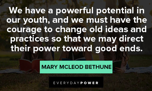 Relatable Mary McLeod Bethune quotes