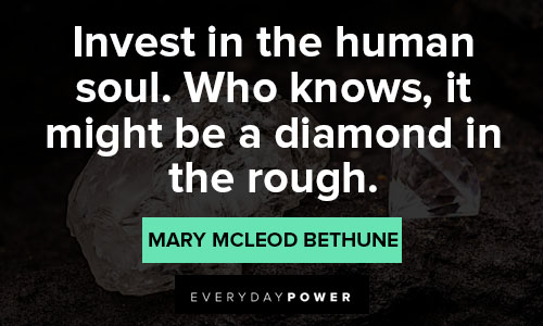 Mary McLeod Bethune quotes about human soul