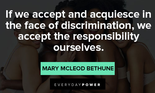 Random Mary McLeod Bethune quotes 