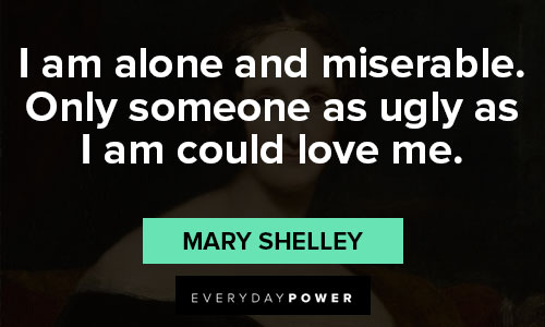 Mary Shelley quotes about love
