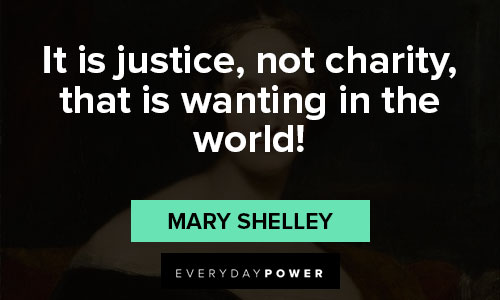 Feminist Mary Shelley quotes from A Vindication of the Rights of Woman