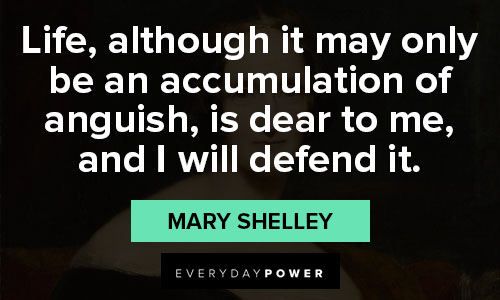 Other Mary Shelley quotes