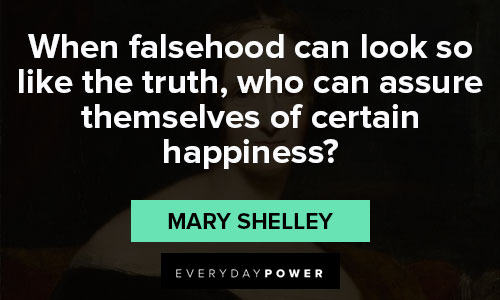 Wise Mary Shelley quotes