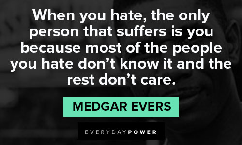 Medgar Evers quotes from Medgar Evers