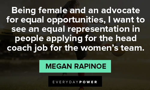 Random Megan Rapinoe quotes