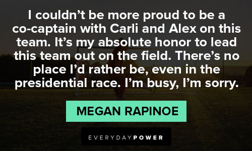 Megan Rapinoe quotes that will encourage you