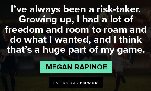 Megan Rapinoe quotes to helping others