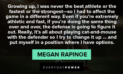 Meaningful Megan Rapinoe quotes