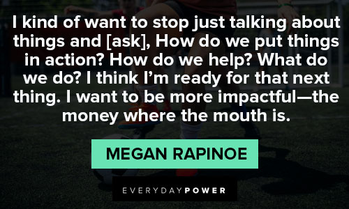 Megan Rapinoe quotes and sayings