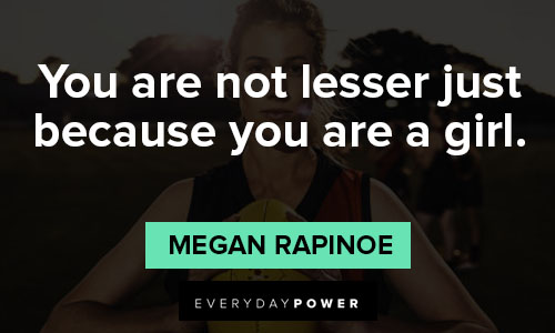Short Megan Rapinoe quotes