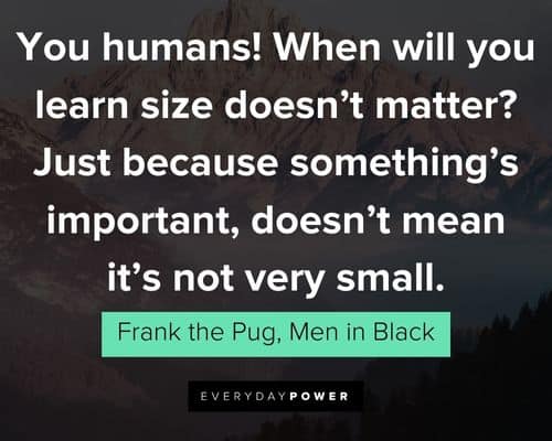 Other awesome Men In Black Quotes from the first movie
