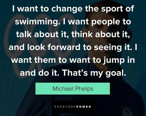 Michael Phelps Quotes to helping others 