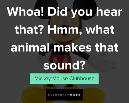 Funny quotes about Mickey Mouse