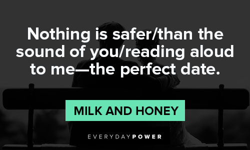 Milk and Honey quotes about date