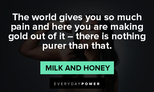 Milk and Honey quotes about strength