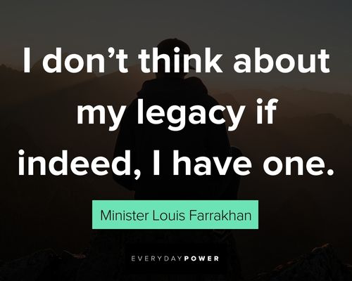 Top Minister Louis Farrakhan quotes