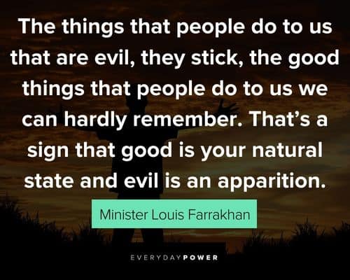 Wise Minister Louis Farrakhan quotes