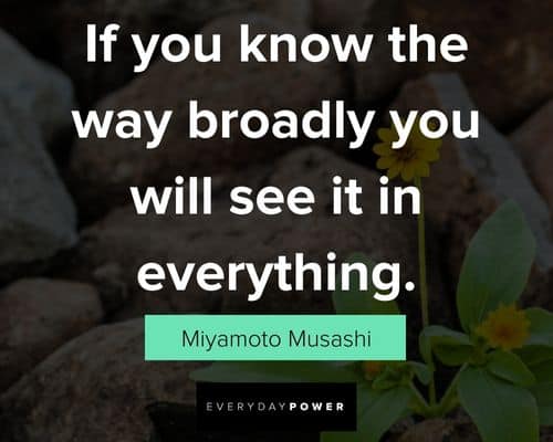 Miyamoto Musashi quotes and saying