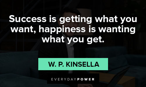 Famous Quotes about Success and happiness