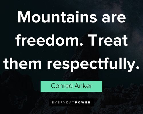 meaningful mountain quotes