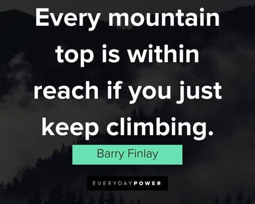 mountain quotes for Instagram 