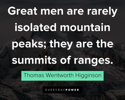 mountain quotes and sayings