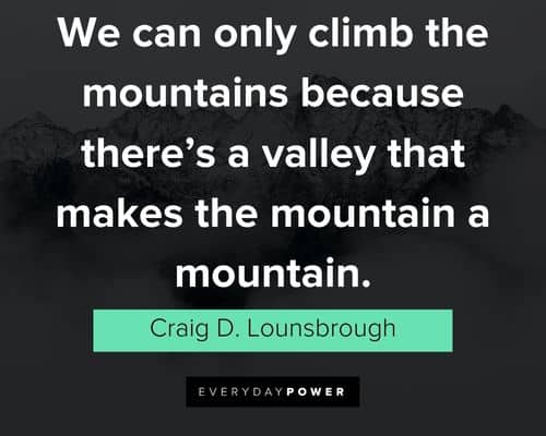 mountain quotes to helping others 