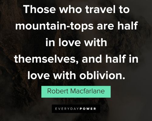 inspirational mountain quotes