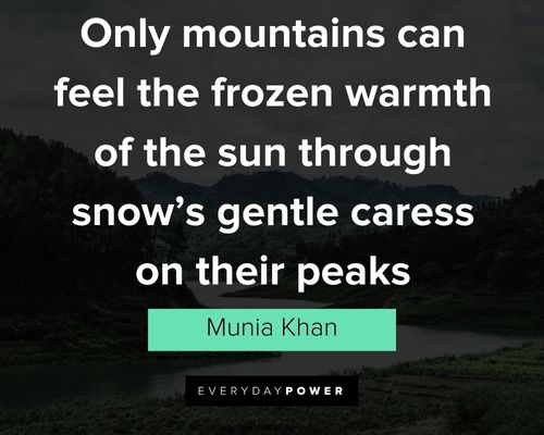 Short mountain quotes
