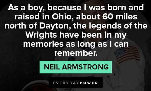 neil armstrong quotes on memories