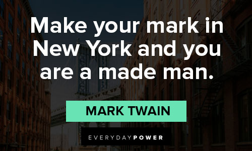 New York quotes about man