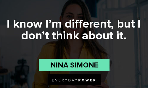 Powerful Nina Simone quotes