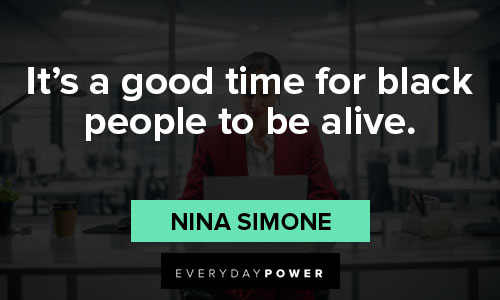 nina simone quotes about time