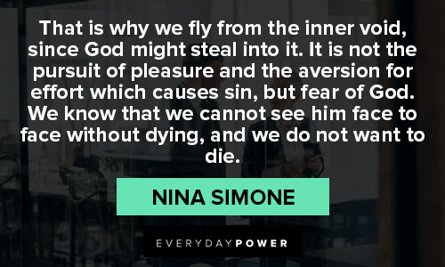 nina simone quotes on fly