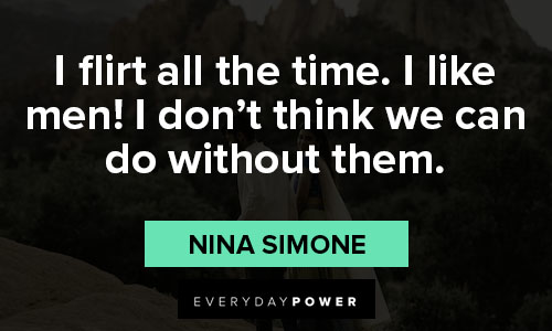 nina simone quotes on time