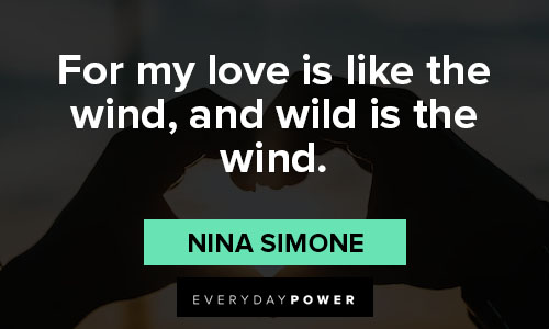 nina simone quotes about love