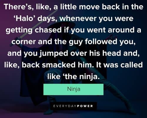 Ninja quotes and sayings