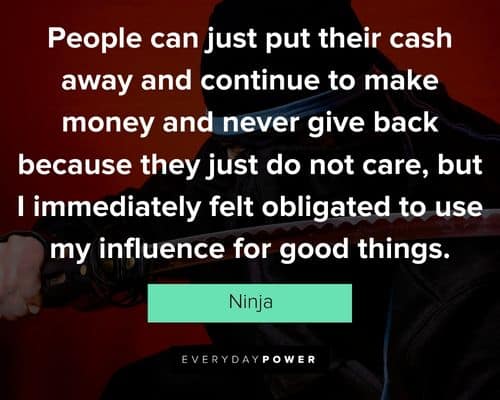 Unique Ninja quotes